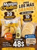 Empanadas y Arepas Congeladas de Calidad | Manos Criollas